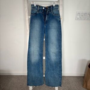 Joe's Jeans Flare Wide Leg in Classic Blue